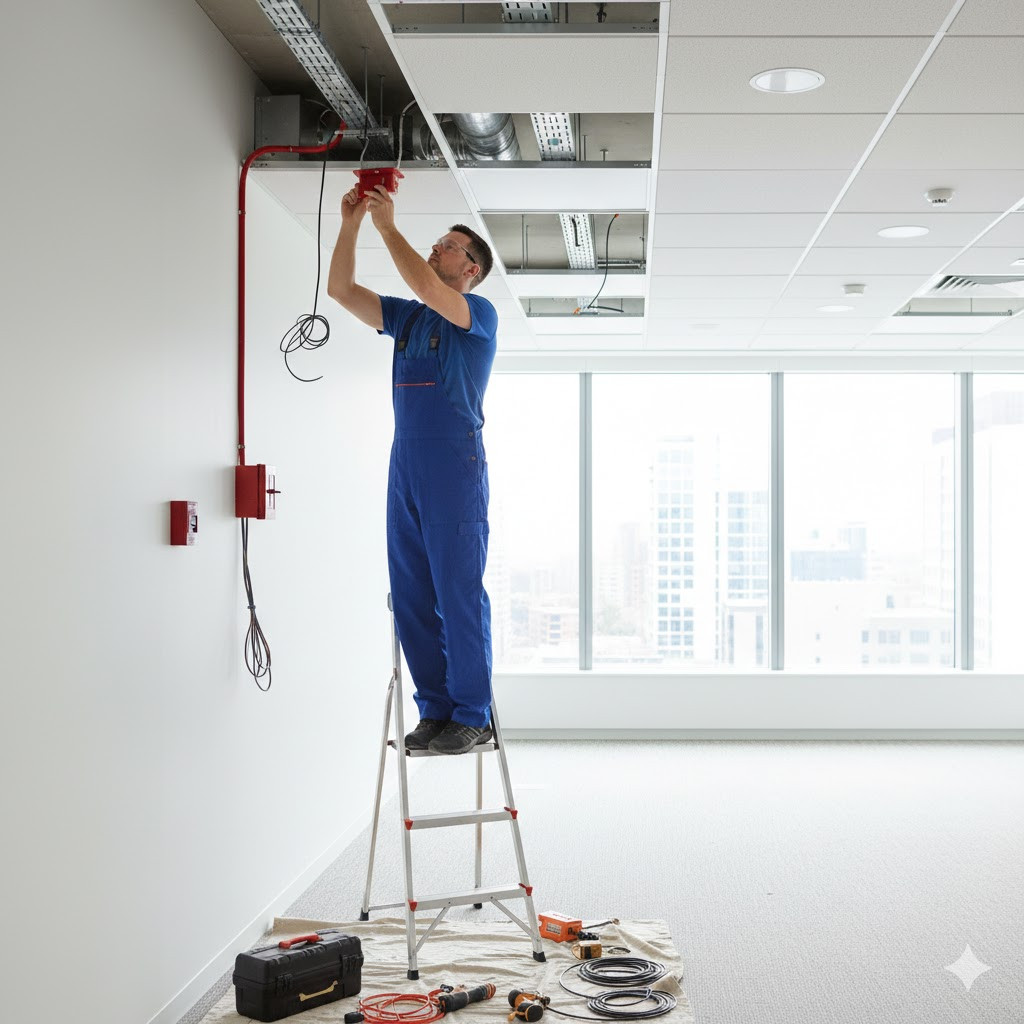 Brandmeldeanlage Installation