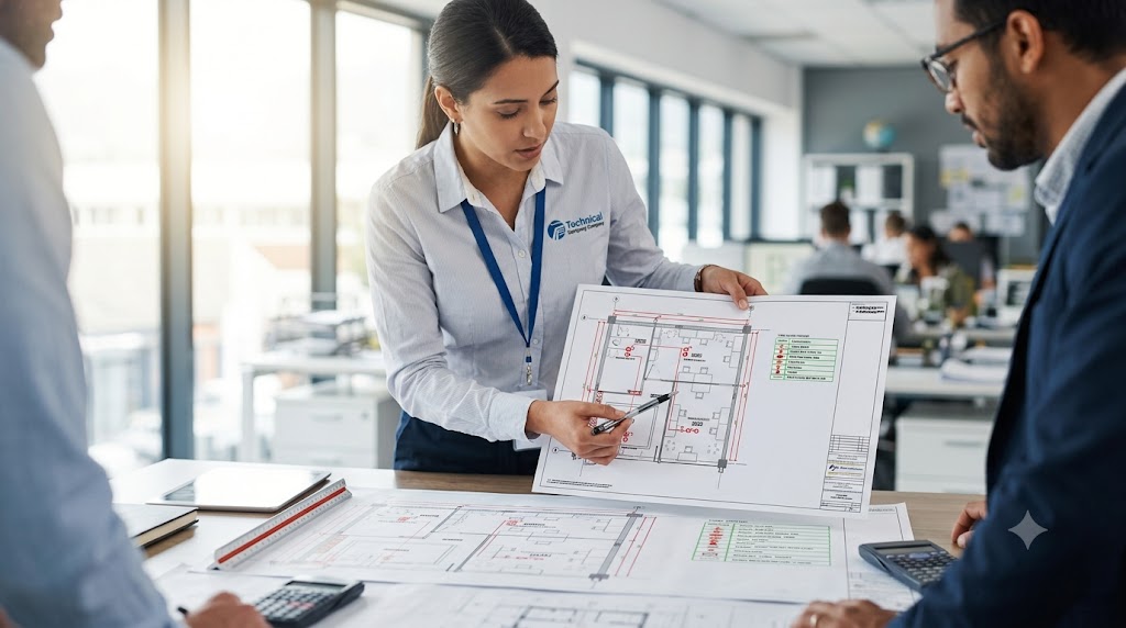 BMA-Planung Melderplan Brandschutzplan Dokumentation